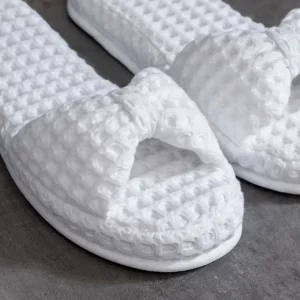 papuci de casa dama SPA hotel model Waffle 4